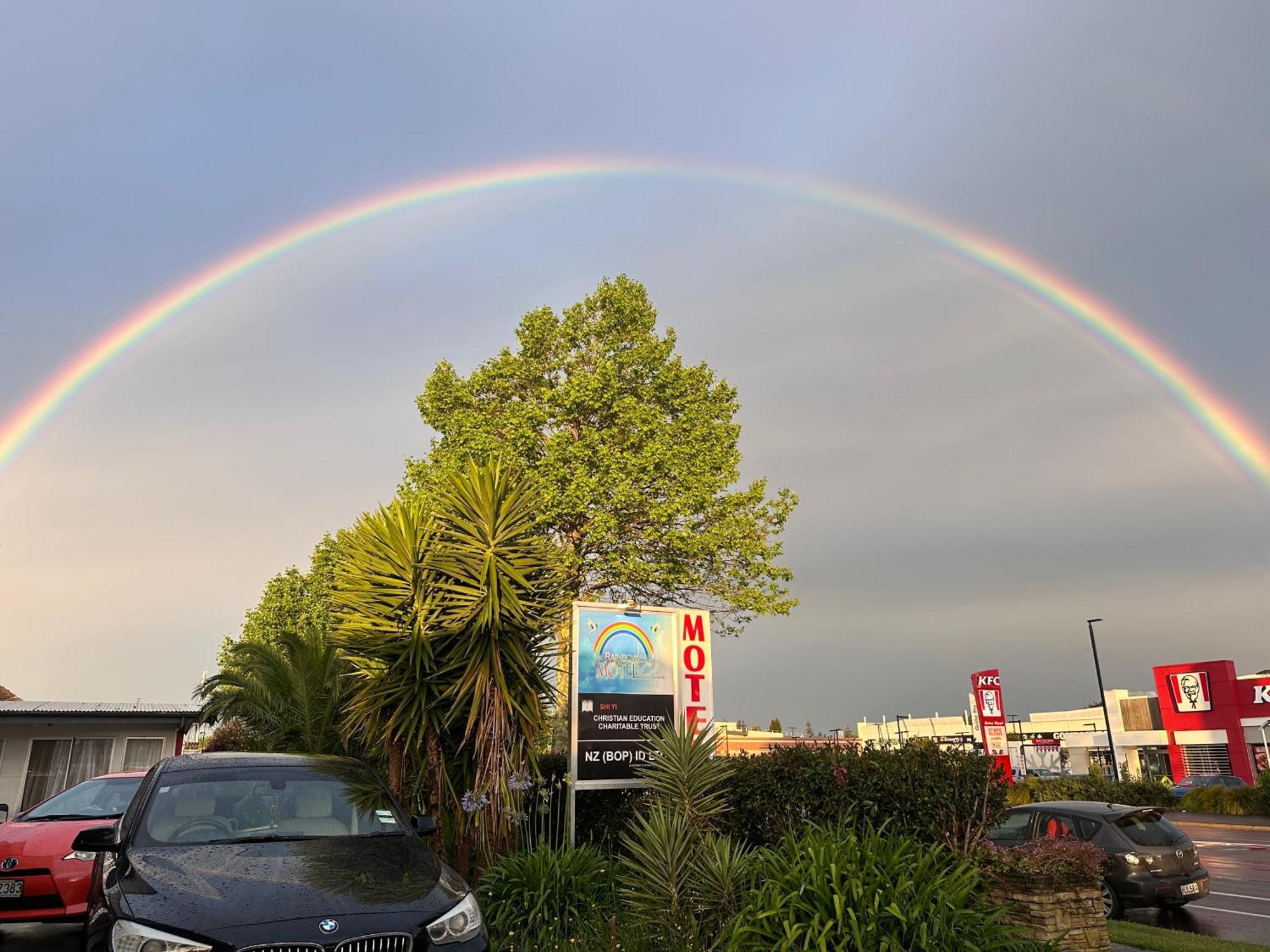 Rainbow Motel & Guest House Tauranga Dış mekan fotoğraf